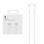 کابل شارژ فست Apple Type-C To Type-C مدل MW493ZM/A A2795 60W - سفید - MMS (گارانتی شش ماهه YA)