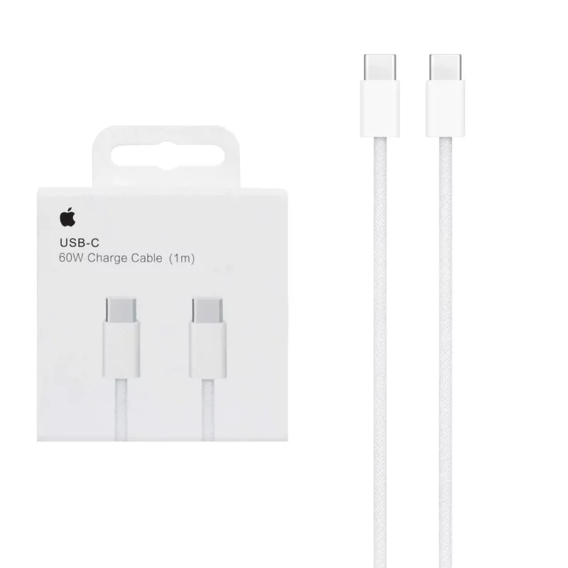 کابل شارژ فست Apple Type-C To Type-C مدل MW493ZM/A A2795 60W - سفید - MMS (گارانتی شش ماهه YA) - تصویر 2