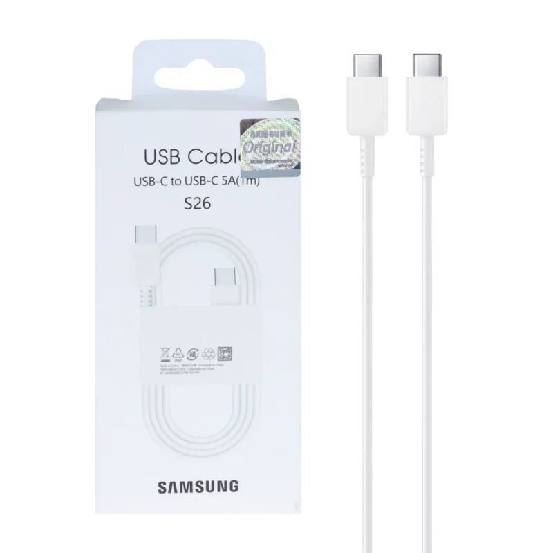 کابل شارژ فست و Samsung Type-C to Type PD مدل EP-DW767 - سفید - kZN (گارانتی شش ماهه Kezen) - تصویر 2