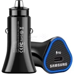 شارژر فندکی فست PD و فست تک پورت Samsung مدل YSC0502 به همراه کابل شارژ Type-C To Type-C - مشکی - YSP - تصویر 3