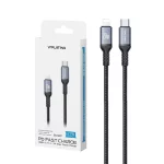 کابل شارژ PD و فست VIPLATINA Type-C To Lightning مدل BC18P 27W - مشکی (گارانتی شش ماه تعویض نیکان همراه)