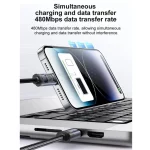 کابل شارژ 1.2 متری PD و فست Yesido Type-C To Lightning مدل CA201 27W - مشکی (گارانتی شش ماه تعویض نیکان همراه) - تصویر 4