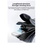 کابل شارژ 1.2 متری PD و فست Yesido Type-C To Lightning مدل CA201 27W - مشکی (گارانتی شش ماه تعویض نیکان همراه) - تصویر 7