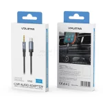 کابل VIPLATINA Type-C To Aux مدل VA11 - مشکی (گارانتی شش ماه تعویض نیکان همراه) - تصویر 3