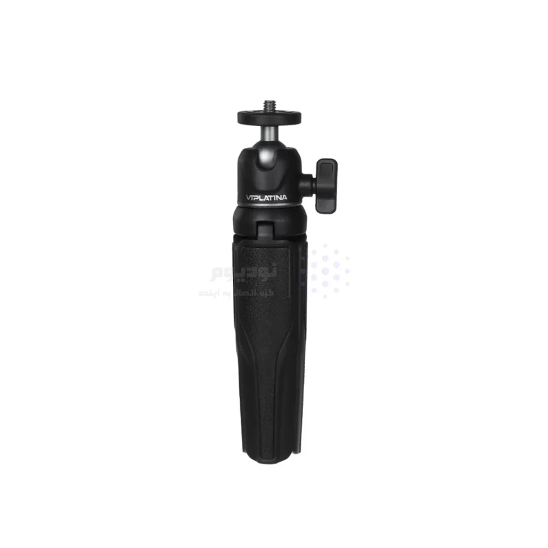 سه پایه نگه دارنده گوشی موبایل و دوربین VIPLATINA مدل VH55 - مشکی (گارانتی 12 ماه تعویض نیکان همراه) - تصویر 3