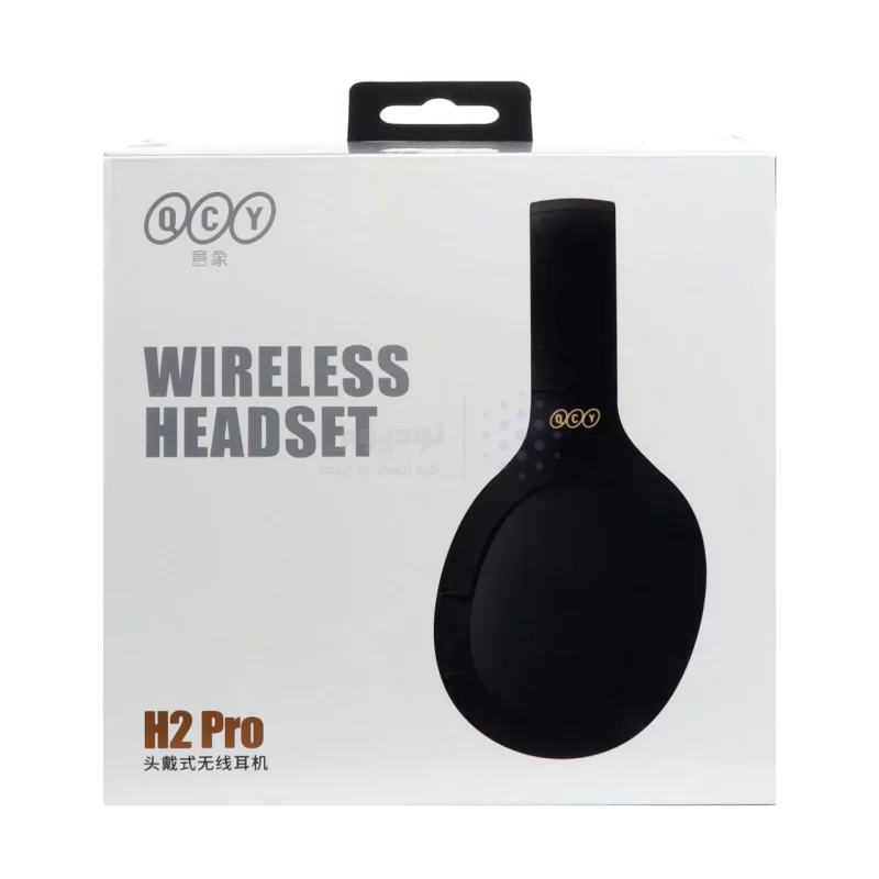 هدفون بی سیم QCY مدل H2 Pro - مشکی (گارانتی شش ماهه شرکتی) - تصویر 6