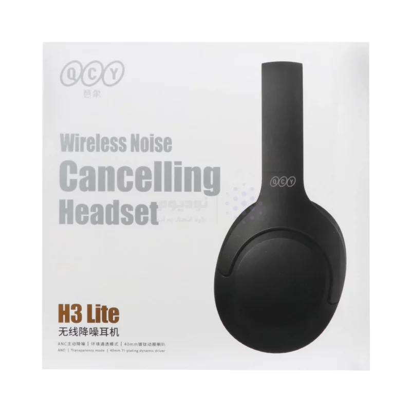 هدفون بی سیم QCY مدل H3 Lite - مشکی (گارانتی شش ماهه شرکتی) - تصویر 7