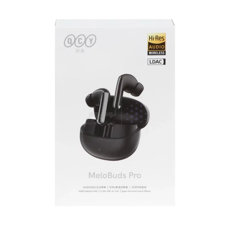 ایرفون بی سیم QCY مدل Melobuds Pro - مشکی (گارانتی شش ماهه شرکتی) - تصویر 3