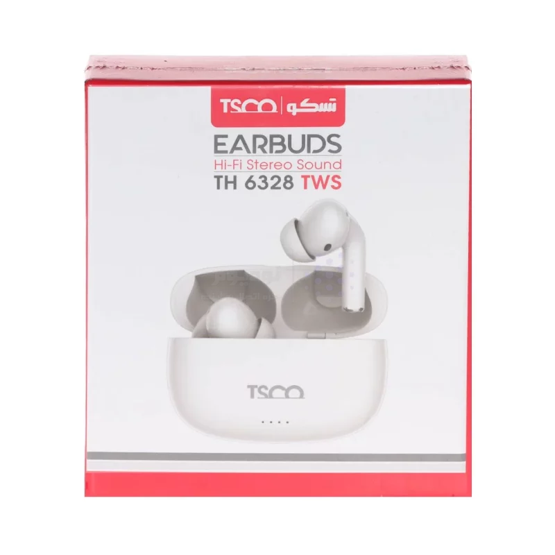 ایرفون بی سیم TSCO مدل TH 6328 TWS - سفید - تصویر 7