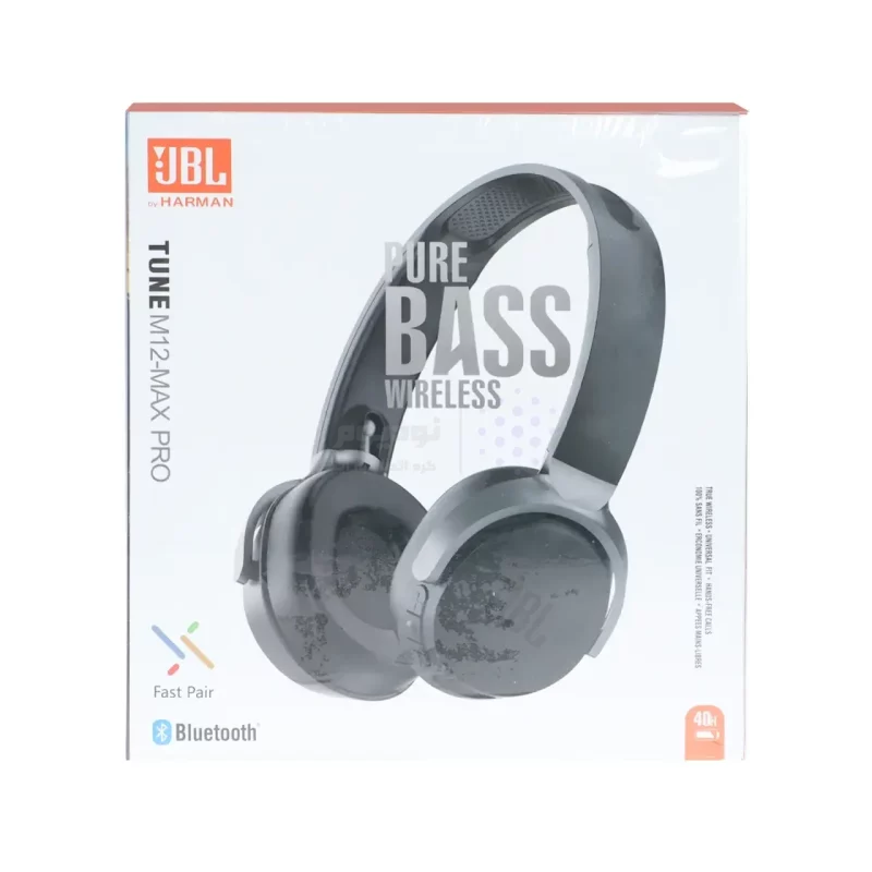 هدفون بی سیم JBL مدل TUNE M12-Max Pro - مشکی - RYL - تصویر 8