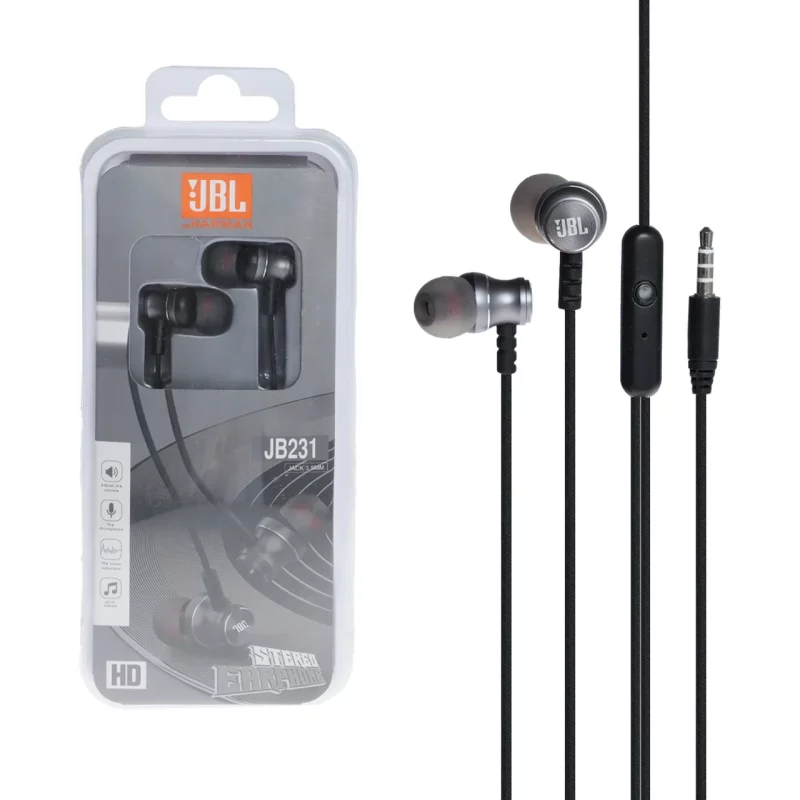 هندزفری باسیم JBL مدل JB231 - مشکی - تصویر 2