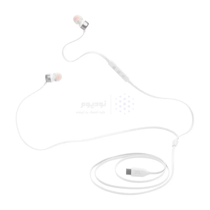 هندزفری با سیم با پورت JBL Type-C مدل TUNE 310C - سفید - ASP (گارانتی شش ماهه آروین) - تصویر 4