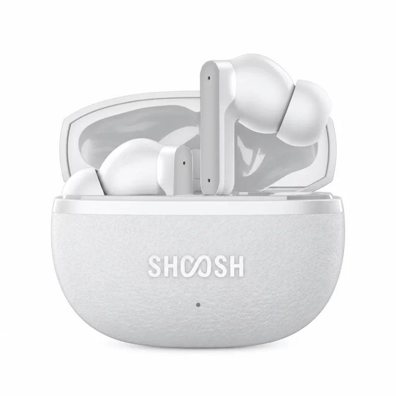 ایرفون بی سیم Shoosh مدل SH-554 ANC+ENC - سفید - SMO - تصویر 2
