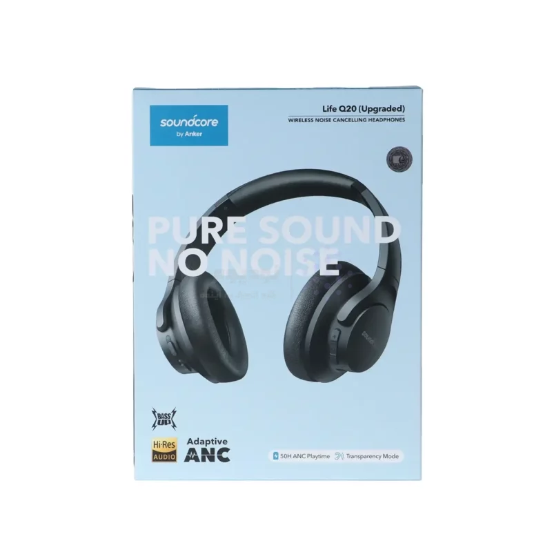 هدفون بی سیم Anker مدل Life Q20 (Upgraded) A3025015 - مشکی (گارانتی یکساله شرکتی) - تصویر 6