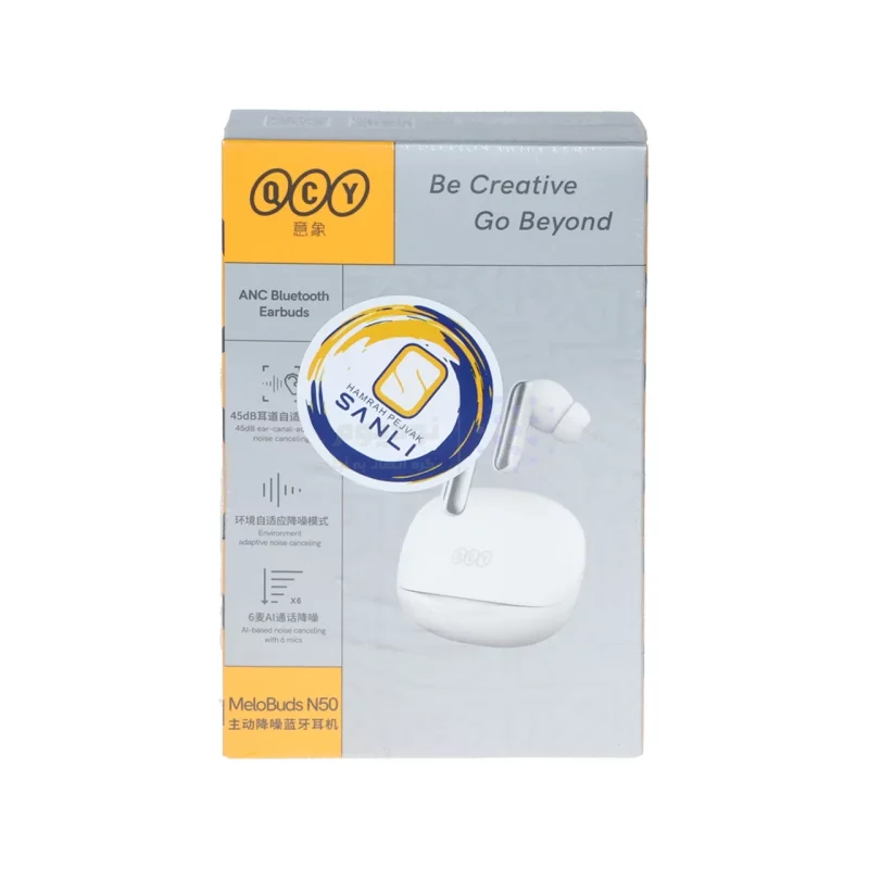 ایرفون بی سیم QCY مدل Melobuds N50 - سفید (گارانتی شش ماهه شرکتی) - تصویر 3