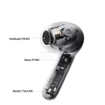 ایرفون بی سیم QCY مدل AilyBuds Pro Plus - آبی (گارانتی شش ماهه شرکتی) - تصویر 5