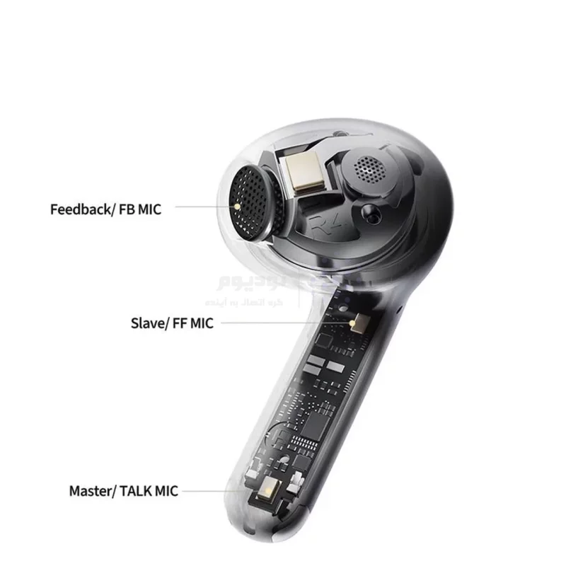 ایرفون بی سیم QCY مدل AilyBuds Pro Plus - آبی (گارانتی شش ماهه شرکتی) - تصویر 5