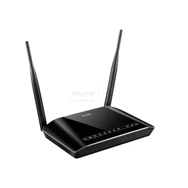 مودم D-link 2750u Wireless N 300 ADSL2+ Modem Router - مشکی - تصویر 4
