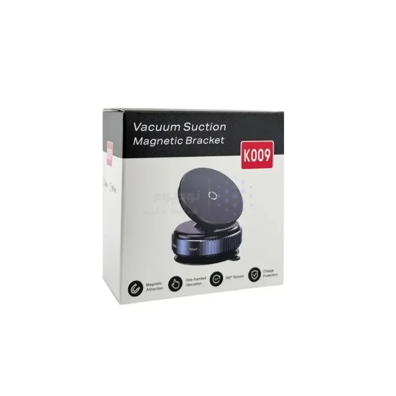 هولدر گوشی موبایل وکیومی مگنتی مدل K009 - مشکی - ASP - تصویر 10