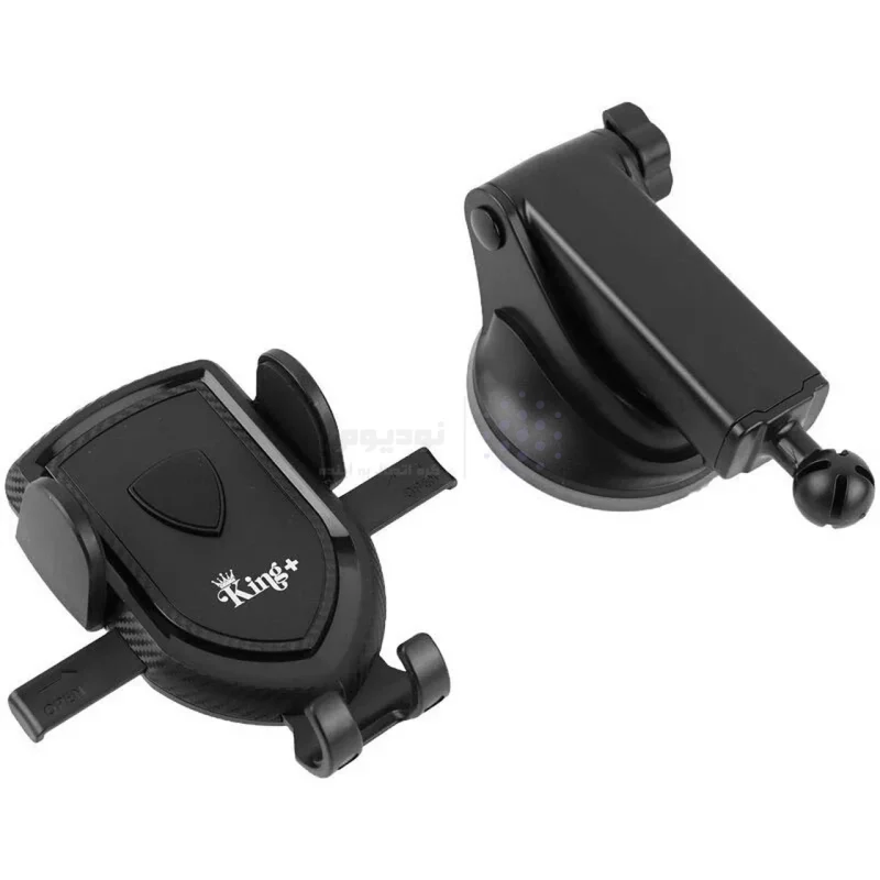 هولدر گوشی موبایل پایه دار+King مدل HK-48 - مشکی - ASP - تصویر 5