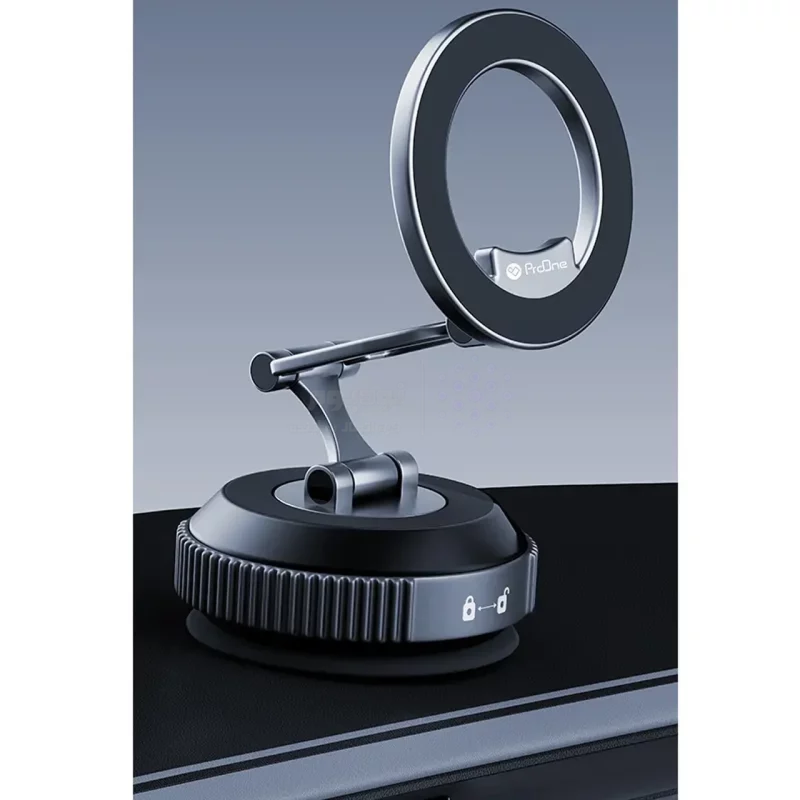 هولدر گوشی موبایل وکیومی مگنتی ProOne مدل Steady Max PHL1198 - مشکی - تصویر 3