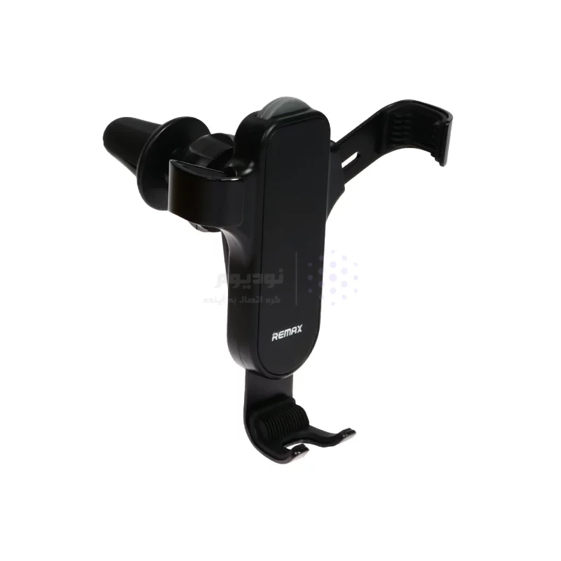 هولدر گوشی موبایل دریچه کولری Remax مدل RM-C04 - مشکی - تصویر 3