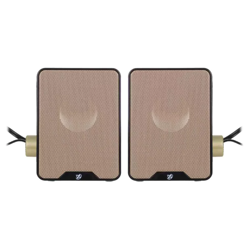 اسپیکر دسکتاپ دو تکه X4TECH مدل X-S4 - بژ - RYL - تصویر 2