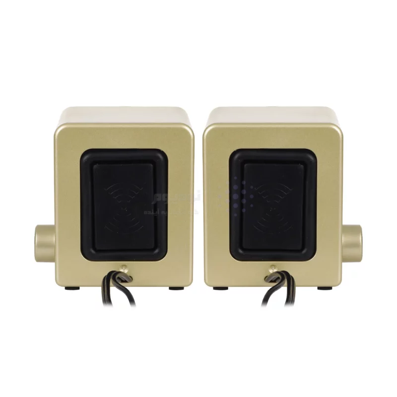 اسپیکر دسکتاپ دو تکه X4TECH مدل X-S4 - بژ - RYL - تصویر 3