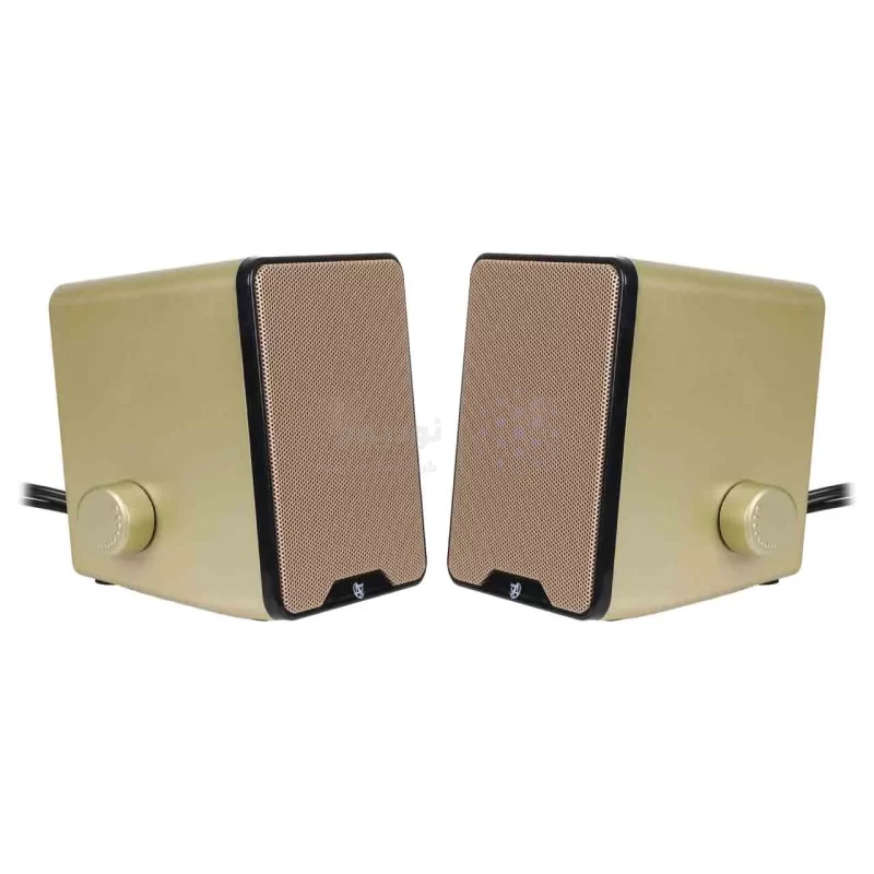 اسپیکر دسکتاپ دو تکه X4TECH مدل X-S4 - بژ - RYL - تصویر 4