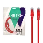 کابل شبکه 1 متری DETEX+ Cat6
