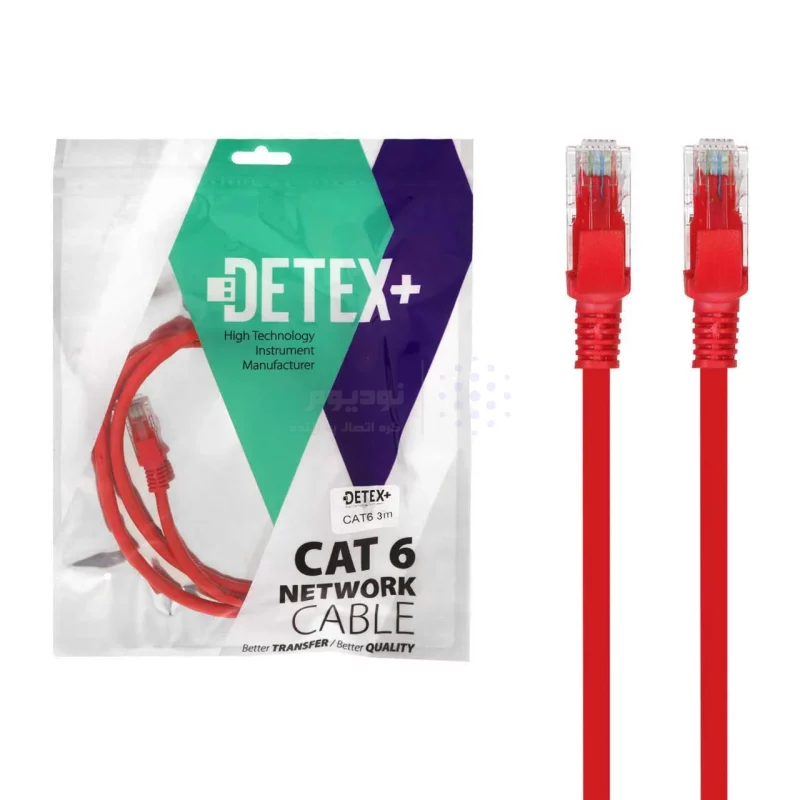کابل شبکه 3 متری DETEX+ Cat6 - تصویر 5