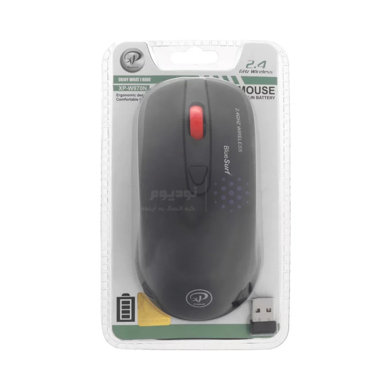 ماوس بی سیم XP Product مدل XP-W970N - مشکی - RYL - تصویر 3