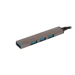 هاب 4 پورت USB3.0 Type-C - خاکستری - RYL - تصویر 3