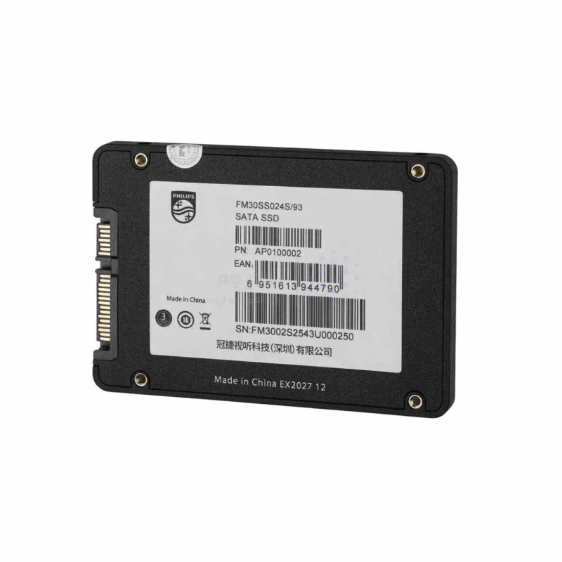 هارد Philips SSD مدل FM30SS048S/93 ظرفیت 480GB - مشکی (گارانتی IPM) - تصویر 4