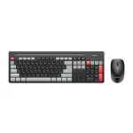 کیبورد و ماوس بی سیم Yesido مدل KB43 - مشکی (گارانتی شش ماه تعویض نیکان همراه)
