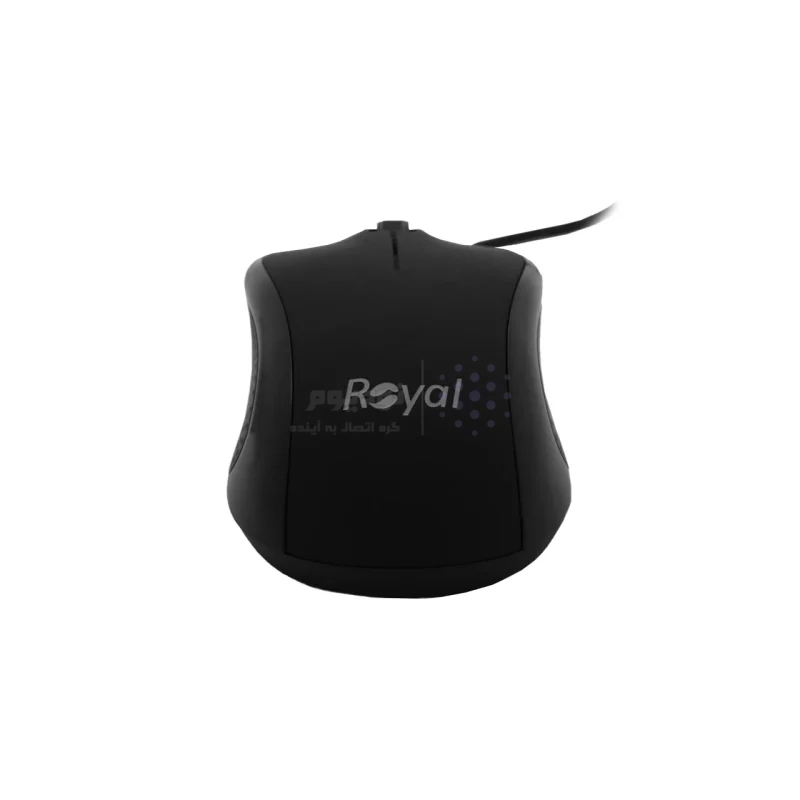 ماوس باسیم Royal مدل R-M201 - مشکی - تصویر 5