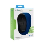 ماوس باسیم Royal مدل R-M201 - مشکی - تصویر 6