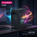کیس کامپیوتر TSCO مدل TC 4489 FA - مشکی - تصویر 16