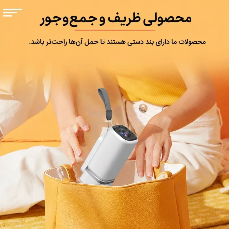 ویدئوپروژکتور Beniuse مدل BE-VP19 - سفید - تصویر 11
