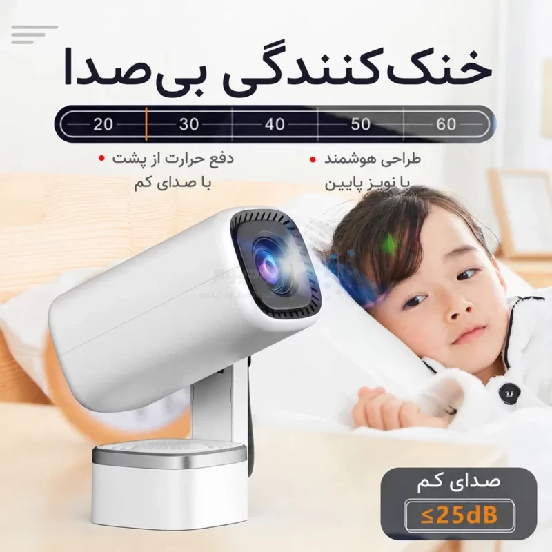 ویدئوپروژکتور Beniuse مدل BE-VP19 - سفید - تصویر 7