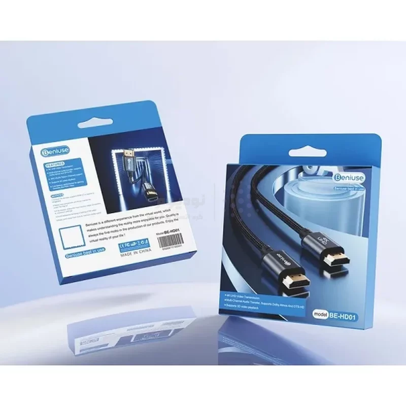 کابل Benius HDMI مدل BE-HD01 - مشکی - تصویر 4