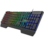 کیبورد باسیم گیمینگ Sicher مدل Callisto - مشکی - RYL - تصویر 7
