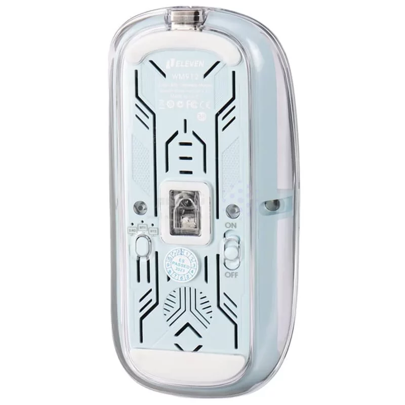 ماوس بی سیم Eleven مدل WM912 - آبی (گارانتی شش ماهه شرکتی) - تصویر 4