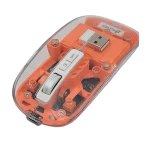 ماوس بی سیم Eleven مدل WM912 - نارنجی (گارانتی شش ماهه شرکتی) - تصویر 3