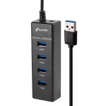 هاب 4 پورت Eleven USB2.0 مدل H201 - مشکی