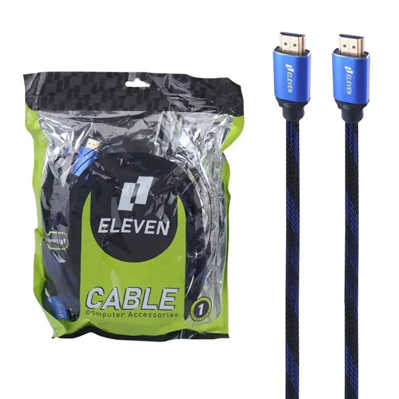 کابل 5 متری Eleven HDMI - آبی - تصویر 2