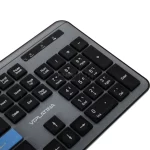 ماوس و کیبورد بی سیم VIPLATINA مدل VM15 - خاکستری (گارانتی شش ماه تعویض نیکان همراه) - تصویر 5