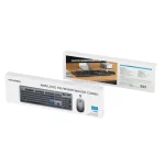 ماوس و کیبورد بی سیم VIPLATINA مدل VM15 - خاکستری (گارانتی شش ماه تعویض نیکان همراه) - تصویر 6