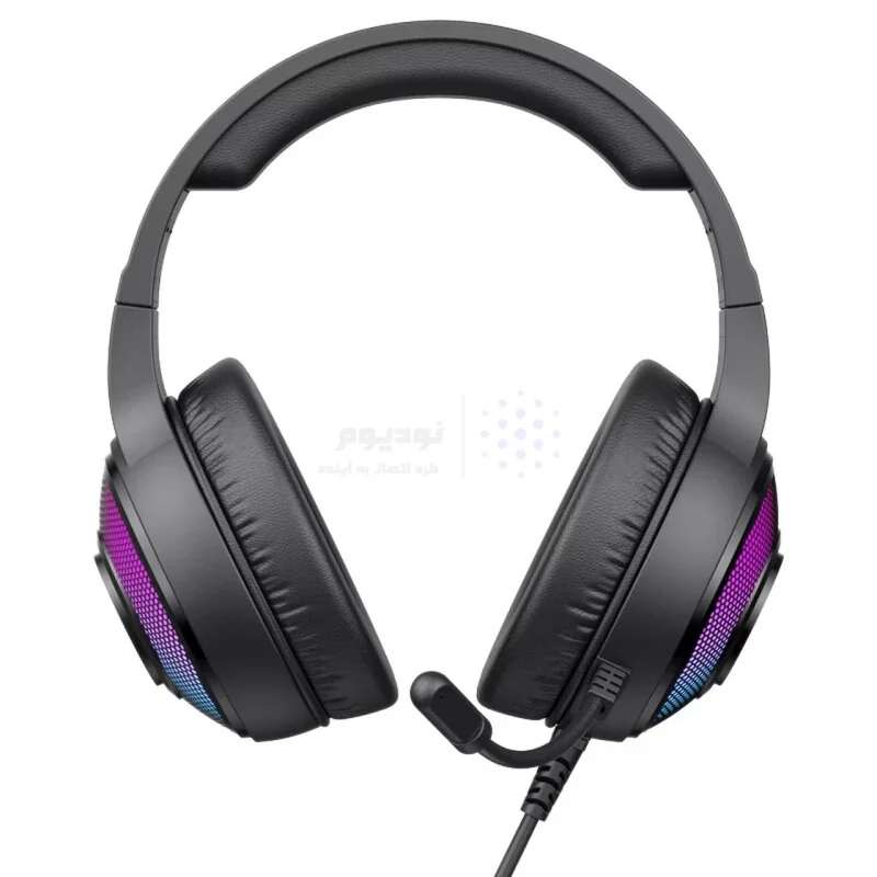 هدفون باسیم گیمینگ VIPLATINA مدل HP19 - مشکی (گارانتی شش ماه تعویض نیکان همراه) - تصویر 5