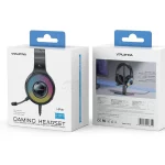هدفون باسیم گیمینگ VIPLATINA مدل HP19 - مشکی (گارانتی شش ماه تعویض نیکان همراه) - تصویر 6